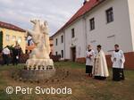 Svatý Jiří - patron Bělotína (jezdecká socha)