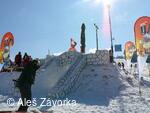 Sněhánky s rádiem Čas na Sachovce 14.3.2009